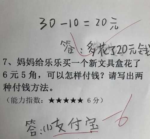 小学生“0分”试卷火了，老师：你的智商超越了地球人