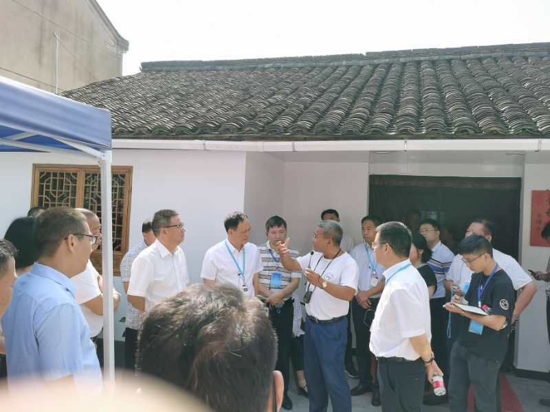 株洲市人民政府领导一行赴金秋家园考察调研