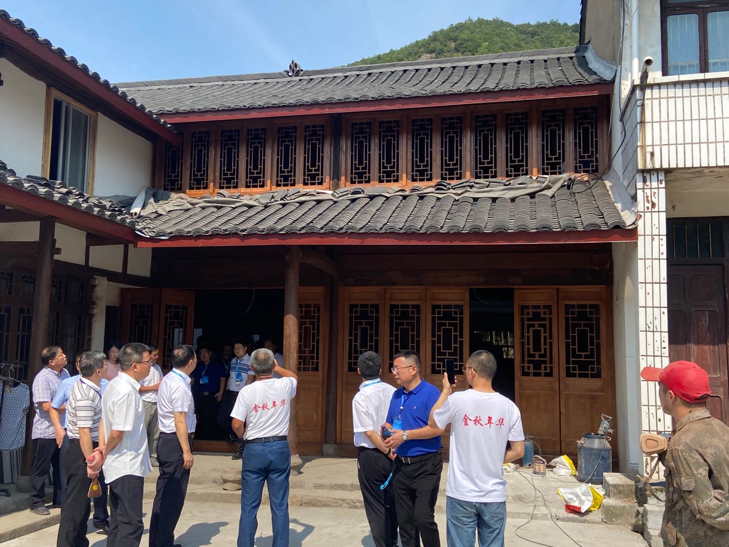 株洲市人民政府领导一行赴金秋家园考察调研
